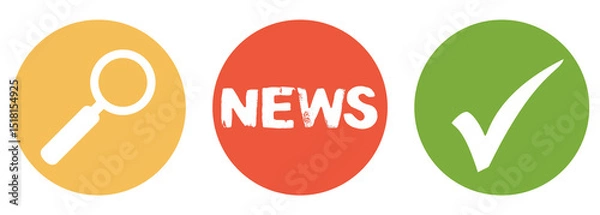 Obraz News suchen und finden - Button Banner