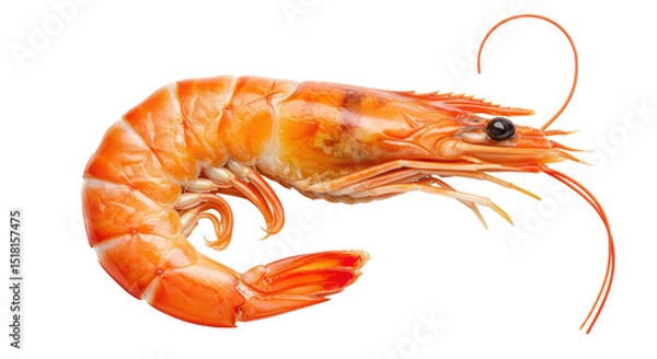 Fototapeta Isolated Shrimp