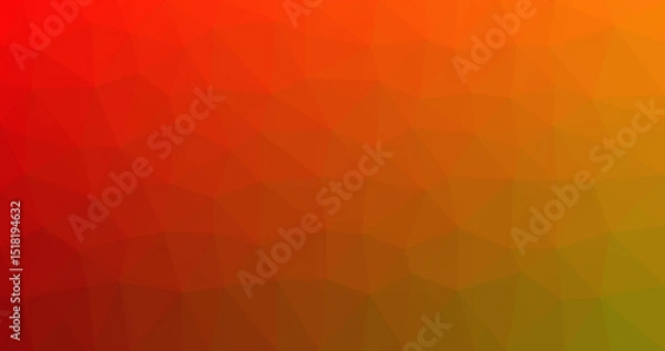Fototapeta red abstract background with triangles