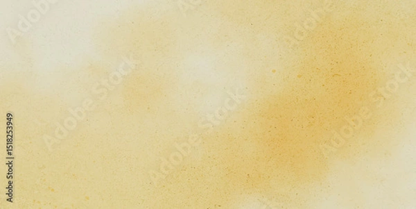 Fototapeta Abstract watercolor art background template. brown and yellow watercolor backdrop empty space for text, banner, presentation or product display graphic design
