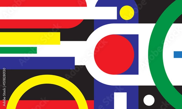 Fototapeta Abstract geometric background. Eps10 vector