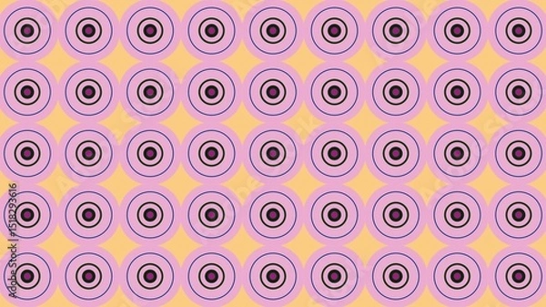 Fototapeta circle motif, circle pattern, symmetrical, circle lines, wall wallpaper, HD