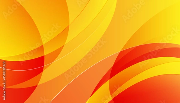Obraz Abstract Orange and Yellow Gradient Background