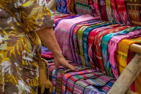 Obraz Art, Art And Craft, Asia, Bag, Bazaar Market