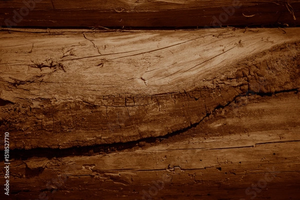 Fototapeta dark wooden texture may used as background