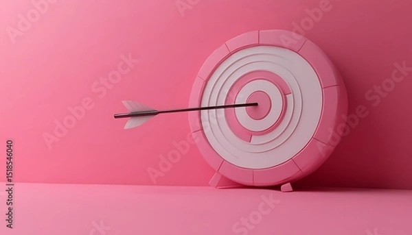 Fototapeta 3d rendering of pink and blue dumbbells on a blue background