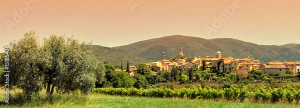 Fototapeta Lourmarin wieczorem