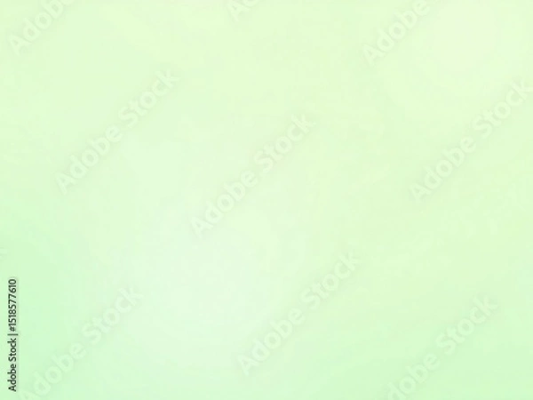 Obraz Pale green gradient background gradient background.

