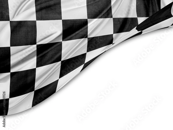 Obraz Checkered racing flag