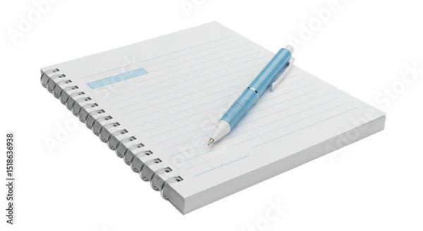 Obraz Isolated Notebook and Pen