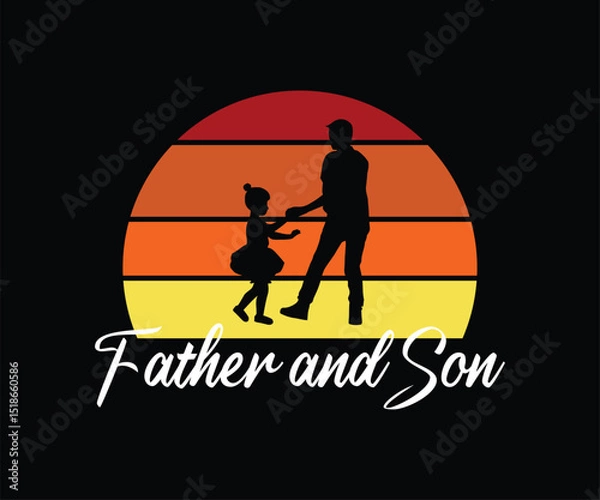 Obraz Father and son