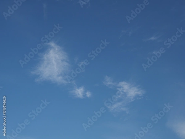 Obraz blue sky with clouds background