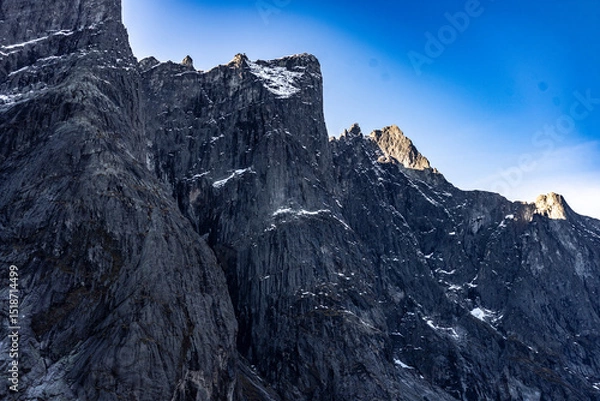 Obraz snow covered mountain