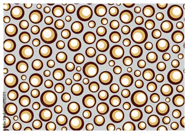Fototapeta Decorative background seamless vector pattern. Architectural backdrop and textile surface pattern designs series	
