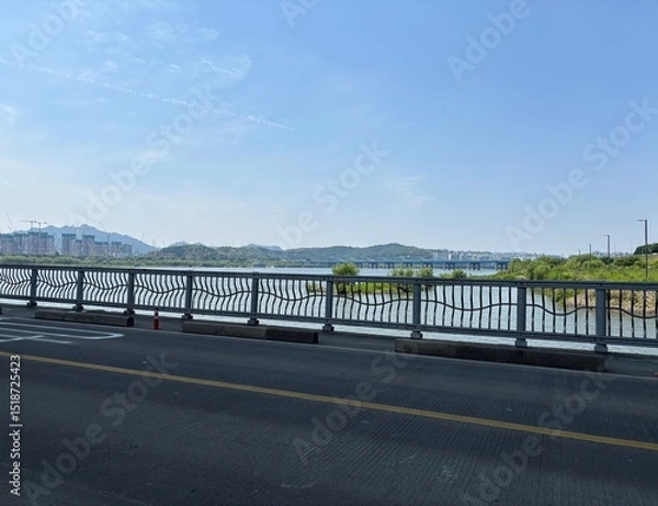 Obraz 한국 서울 한강다리