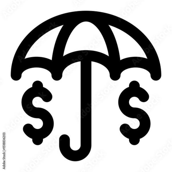 Obraz Anticipation icon with outline style.