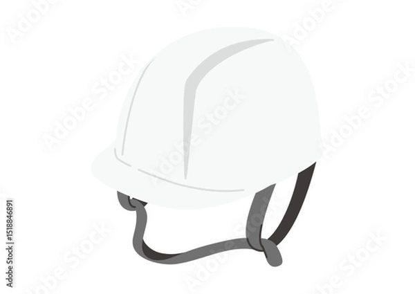 Obraz 防災ヘルメットのイラスト