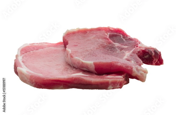 Obraz Raw meat isolated