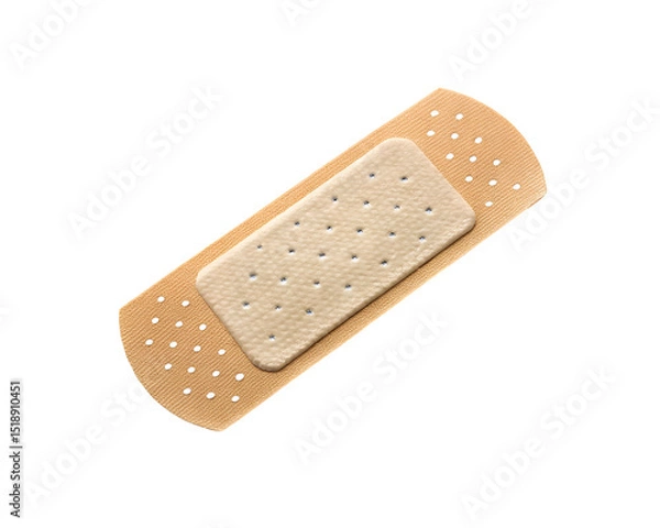 Obraz adhesive bandage beige color isolated