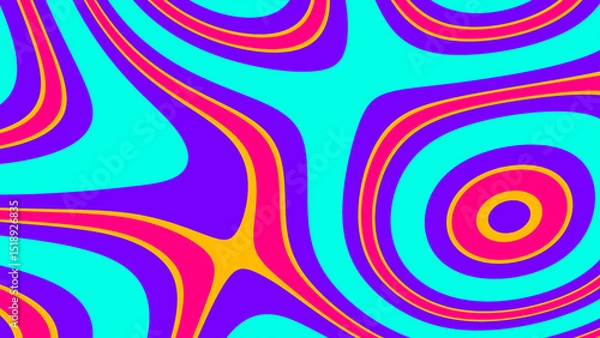 Fototapeta abstract background with circles