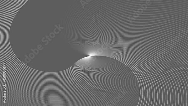 Obraz Rainbow colorful swirl line movement illustration. colorful pattern wavy line motion background. Artistic geometric line with colorful gradient background. 4k illustration. 
