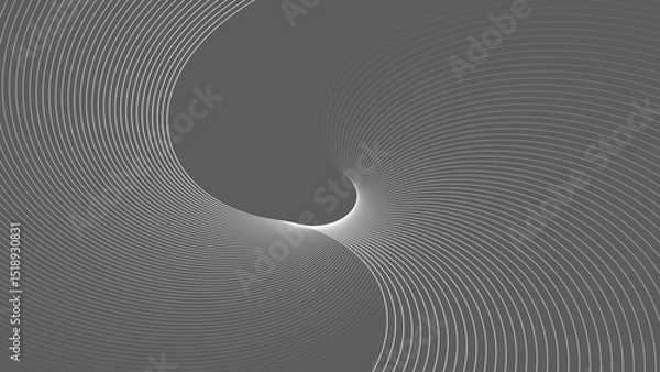 Obraz Rainbow colorful swirl line movement illustration. colorful pattern wavy line motion background. Artistic geometric line with colorful gradient background. 4k illustration. 
