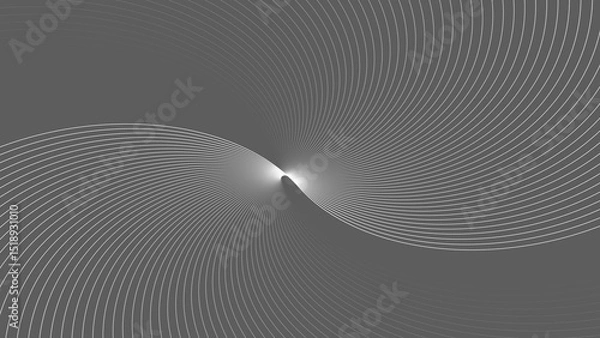 Obraz Rainbow colorful swirl line movement illustration. colorful pattern wavy line motion background. Artistic geometric line with colorful gradient background. 4k illustration. 
