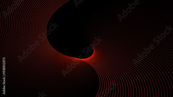 Obraz Rainbow colorful swirl line movement illustration. colorful pattern wavy line motion background. Artistic geometric line with colorful gradient background. 4k illustration. 
