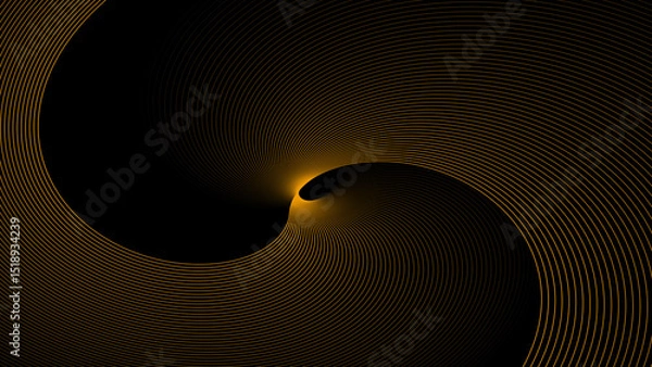Obraz Rainbow colorful swirl line movement illustration. colorful pattern wavy line motion background. Artistic geometric line with colorful gradient background. 4k illustration. 
