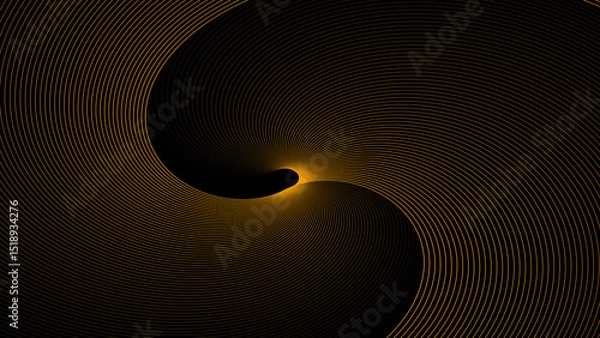 Obraz Rainbow colorful swirl line movement illustration. colorful pattern wavy line motion background. Artistic geometric line with colorful gradient background. 4k illustration. 
