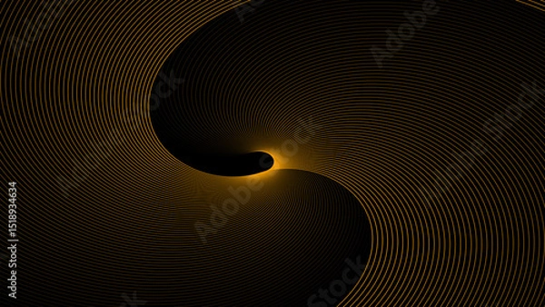Obraz Rainbow colorful swirl line movement illustration. colorful pattern wavy line motion background. Artistic geometric line with colorful gradient background. 4k illustration. 
