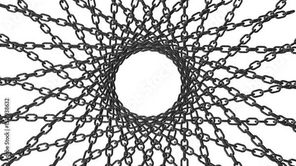 Obraz chain rock, chain art