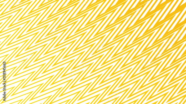 Fototapeta Yellow Orange Zig Zag Stripes Line Pattern Abstract Background