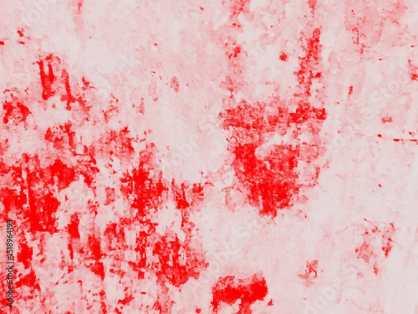 Fototapeta Grunge wall texture background. Paint cracking off dark wall with rust underneath