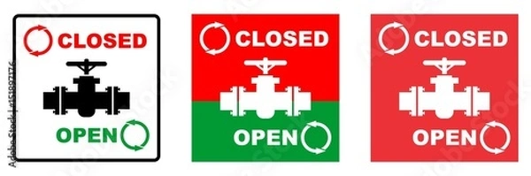 Fototapeta water valve