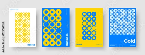 Fototapeta Isolated Background Layout. Abstract Brochure Design. Modern Banner Template. Business Presentation. Book Cover. Poster. Report. Flyer. Portfolio. Catalog. Notebook. Handbill. Leaflet. Magazine