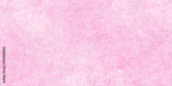 Fototapeta Abstract light pink grunge natural smooth cement concrete floor and plaster dirty wall background texture. pink marble texture and old paper texture. plastered long panoramic concrete wall background.
