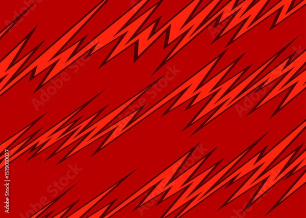 Obraz Abstract background with diagonal zigzag line pattern