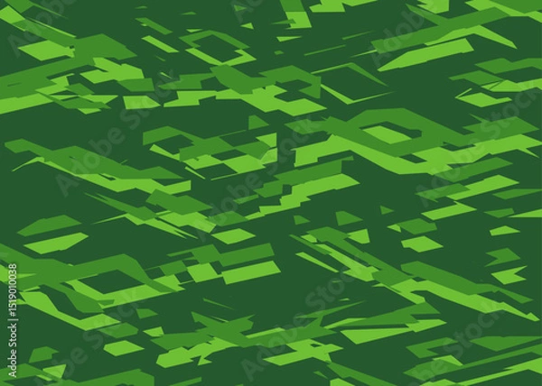 Fototapeta Minimalist background with abstract and irregular rough lines pattern. Abstract broken path pattern