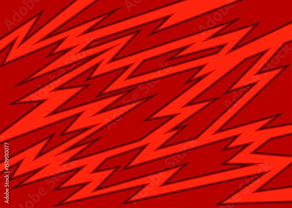 Obraz Abstract background with seamless diagonal zigzag line pattern