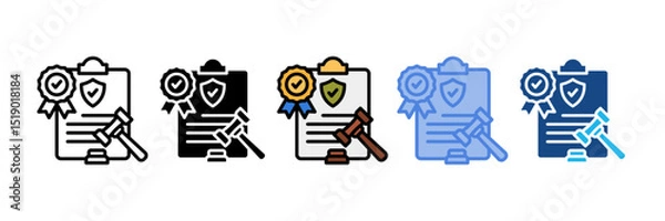Obraz Compliance Icon Element For Design