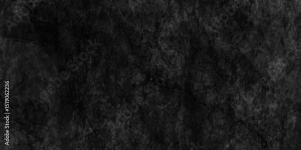 Obraz Abstract grunge background from black marble concrete stone wall texture, Old stained grunge dirty black and gray concrete wall texture, Grunge plaster of black black abstract wall.