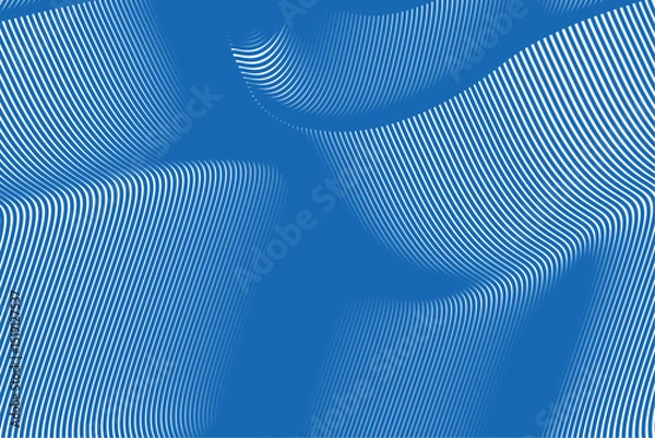 Fototapeta abstract blue background . liner texture pattern 