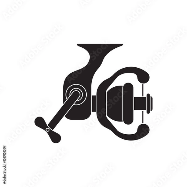Obraz Fishing reel icon