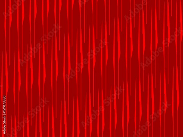 Fototapeta Abstract red geometric lines on red background. Modern red futuristic pattern. Futuristic technology concept, suitable for covers, posters, banners, flyers, websites, etc.