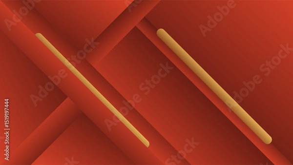 Fototapeta ABSTRACT BACKGROUND ELEGANT GOLD ORANGE GRADIENT SMOOTH LIQUID COLORFUL DESIGN WITH GEOMETRIC SHAPES VECTOR TEMPLATE GOOD FOR MODERN WEBSITE, WALLPAPER, COVER DESIGN 