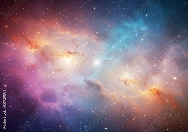 Obraz 우주몽환적배경