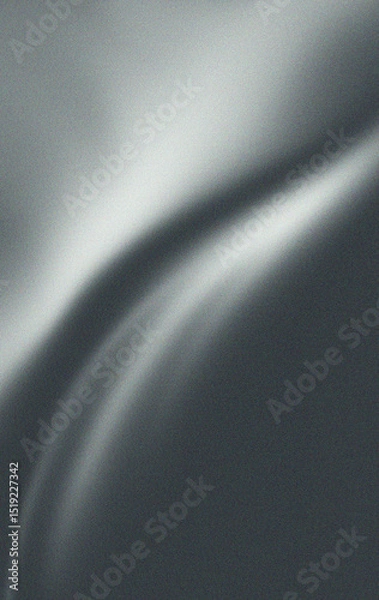 Fototapeta mint cream gunmetal gray grainy color gradient background glowing noise texture cover header poster banner design