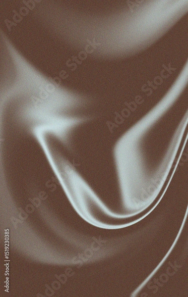 Fototapeta buttercream rustic brown grainy color gradient background glowing noise texture cover header poster banner design