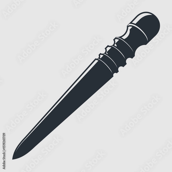 Obraz Leather Edge Burnisher. Vector illustration